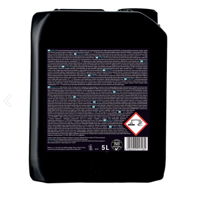 SHAMPOO ESPUMA IND. PARA MAQUINA ARANDANO 5L (BELA PRO)