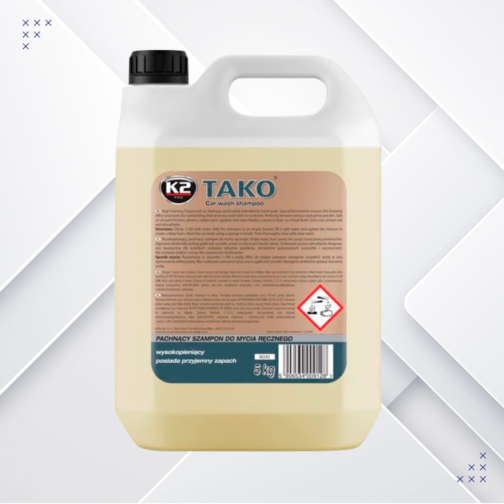 SHAMPOO ESPUMA INDUSTRIAL PARA MANOS TAKO 5L