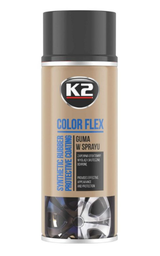 [L343CM] PINTURA REMOVIBLE SPRAY NEGRO MATE COLOR FLEX 400ML